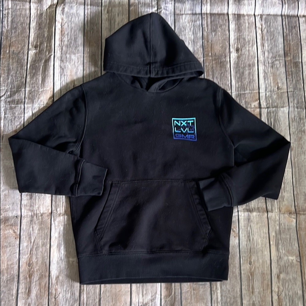 Tek Gear Boys M Ultra Soft Fleece Next Level Gamer Black Sweatshirt